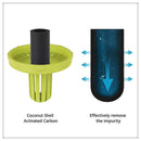 PETKIT portable dog water bottle in blue color showing compact 400ml capacity perfect for travel and daily walks