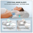 Memory foam butterfly pillow material detail - breathable and hypoallergenic