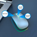 Ergonomic wireless mouse in hand showing comfortable grip