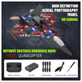 RC plane obstacle avoidance sensors close-up - crash prevention technology for safe flying