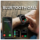 Waterproof military smartwatch demonstrating durability and shock-resistant construction