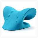 Portable cervical traction device for home office