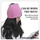 Migraine relief ice cap features - reusable cold therapy headache treatment benefits