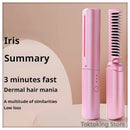 Cordless Mini Hair Straightener - Salon-Quality Styling Anywhere, Anytime
