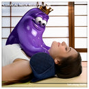 Cervical neck relief pillow with ergonomic memory foam design for pain-free sleep and proper spine alignment
