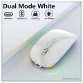 Silent Pro Wireless Mouse – Dual Mode Bluetooth & 2.4G with Backlight