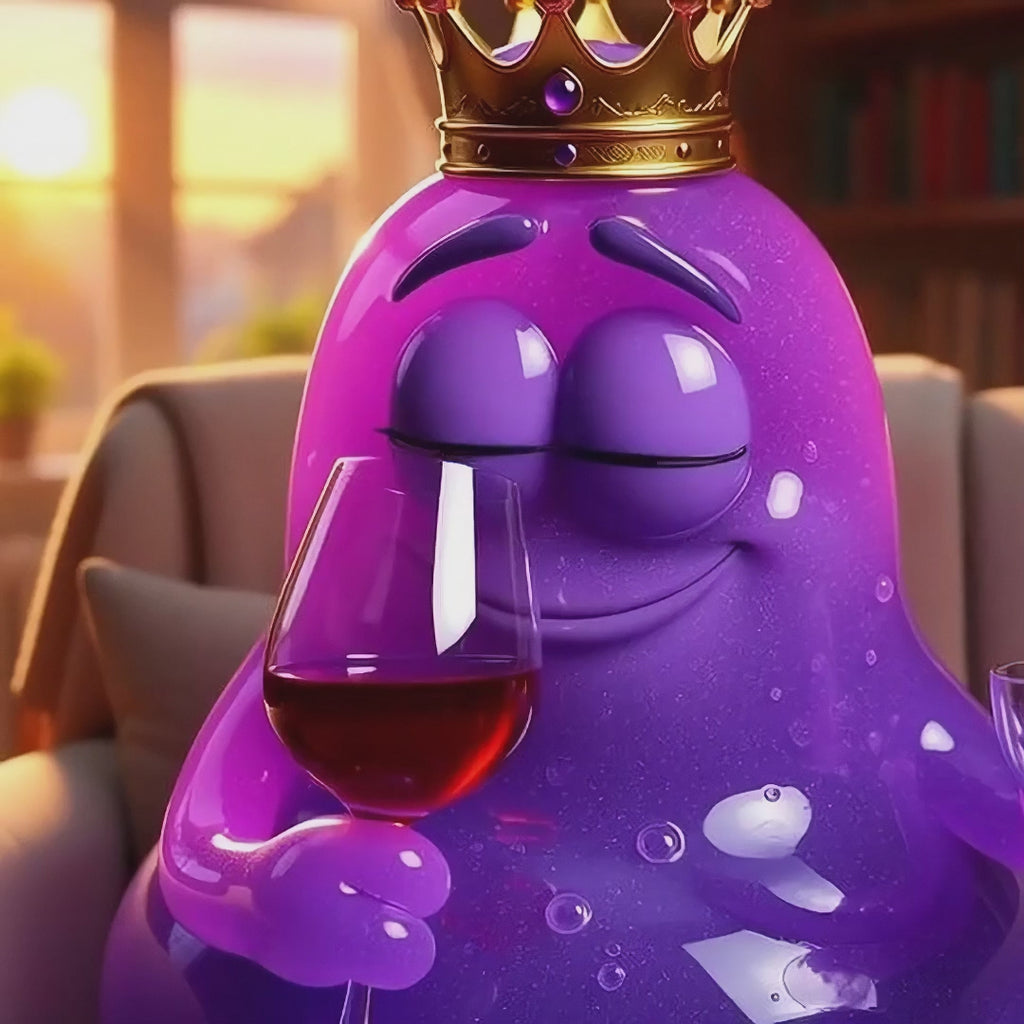 Glimbo King presenting the Royal Pour instant wine aerator – Toktoking gift