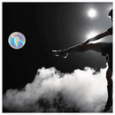 Glimbo's Night Ace high-visibility soccer ball, full product view
