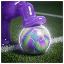 Player demonstrating ball control with the Night Ace reflective soccer ball