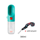 PETKIT Pure-Walk 380ml Blue Dog Water Bottle – Portable Filtered Dispenser by Toktoking