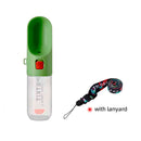 PETKIT Pure-Walk 380ml Green Dog Water Bottle – Leak-Proof Travel Pet Hydration