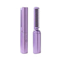 Glimba’s Royal Touch: Cordless Mini Hair Straightening Brush | Portable Ionic Silk Styler