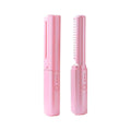 Glimba’s Royal Touch: Cordless Mini Hair Straightening Brush | Portable Ionic Silk Styler