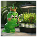 Glimby Prince with the indoor garden kit – nature and adventure theme