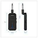 Ammoon AM-5G wireless guitar transmitter receiver demo view 3 — 30m range performance