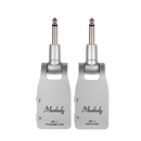 Muslady WP-1 White wireless guitar transmitter receiver demo — Sonic Freedom WP-5G by Toktoking