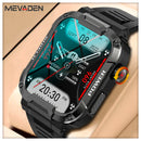 Glimbo King Titan Command smartwatch showing sport mode tracking – military rugged design