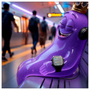 Glimbo King purple mascot showcasing Titan Command 400mAh beast smartwatch – Toktoking