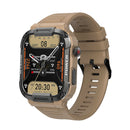 Titan Command smartwatch – Khaki, IP68 military-grade rugged watch by Toktoking
