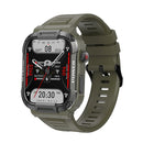 Glimbo's Titan Command smartwatch – Army Green, 400mAh military-grade wearable