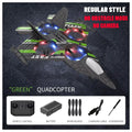 Sky Command RC Plane in green — stealth fighter EPP foam, no obstacle avoidance