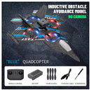 Sky Command RC Plane remote control detail — smart obstacle avoidance