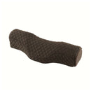 Royal Alignment cervical pillow — Coffee variant, therapeutic memory foam tension eraser
