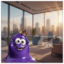 Glimbo King wearing OpenMove S661 in a professional office setting — focus and situational awareness